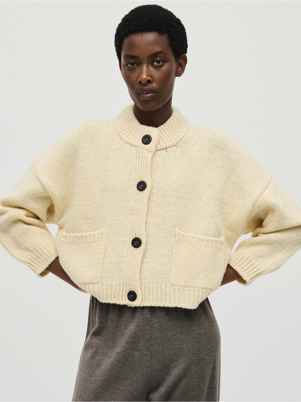 ISO: Babaa No23 Cardigan - Natural